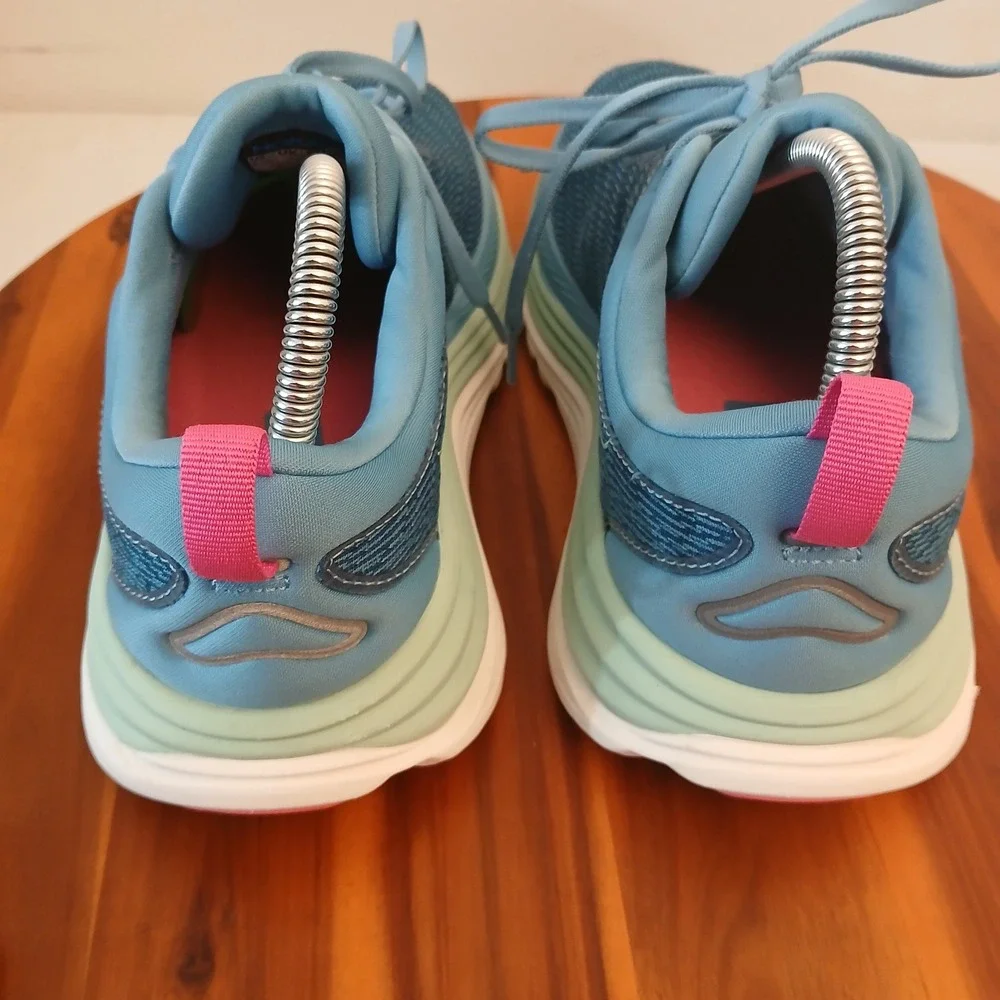 Hoka One One Gaviota 5 Womens 8.5D Blue Wide Running Shoes Sneakers 1134270
